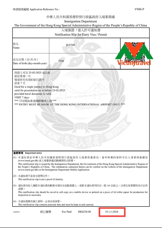 visa-hongkong-vietmytravel