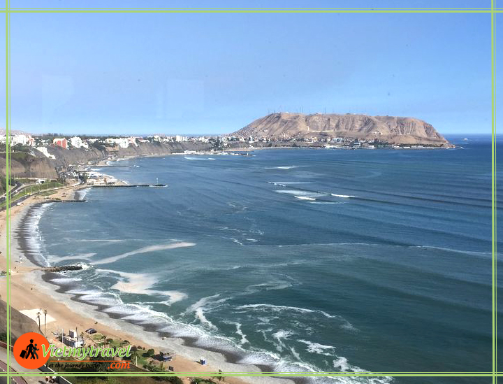 Bãi biển Larcomar - Vietmytravel