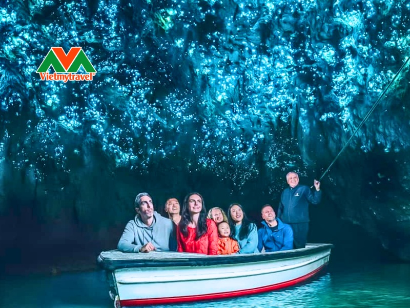 Hang động đom đóm Waitomo Glowworm