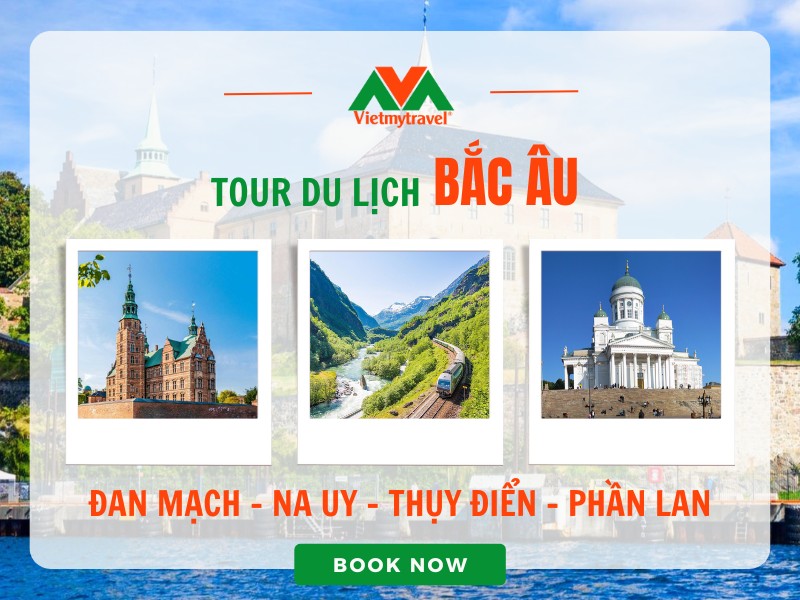 Tour Du Lịch Bắc Âu Đan Mạch - Na Uy - Thụy Điển - Phần Lan