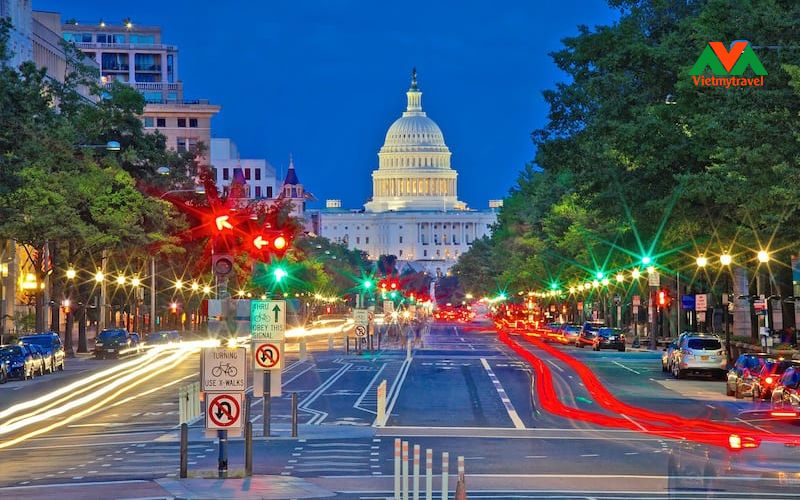 Washington DC - Địa điểm du lịch Mỹ không nên bỏ lỡ - Vietmytravel