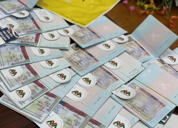 Niềm tự hào tại Vietmytravel là hoạt động hỗ trợ làm visa bao đậu 99%.