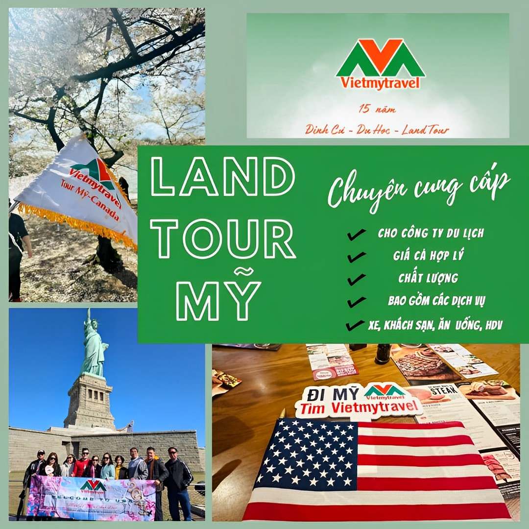 Vietmytravel chuyên cung cấp land tour Mỹ giá rẻ, uy tín, hàng đầu hiện nay