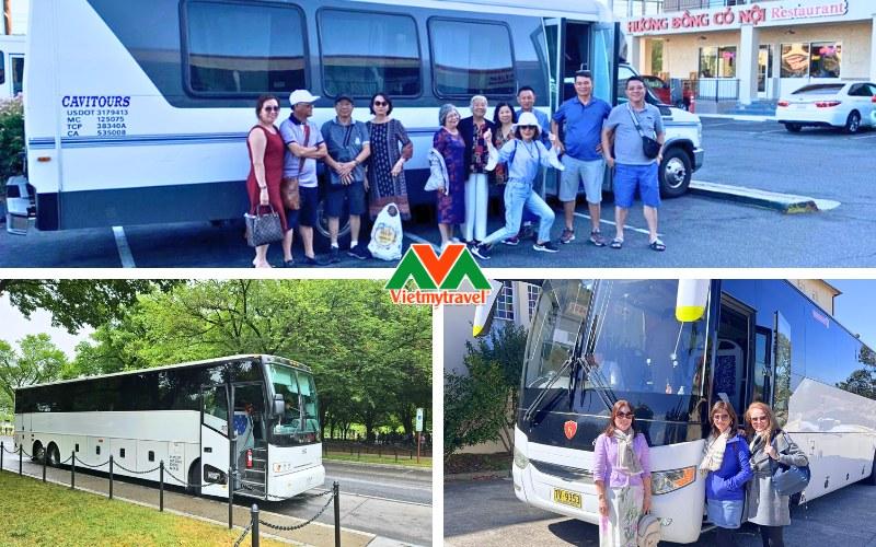 Tham quan land tour Hoa Kỳ di chuyển như thế nào?