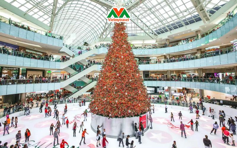 Trượt băng tại trung tâm ở Mỹ