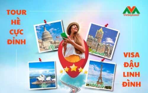 Tour Âu - Úc - Mỹ - Canada mùa hè cực đỉnh tại Vietmytravel không nên bỏ lỡ