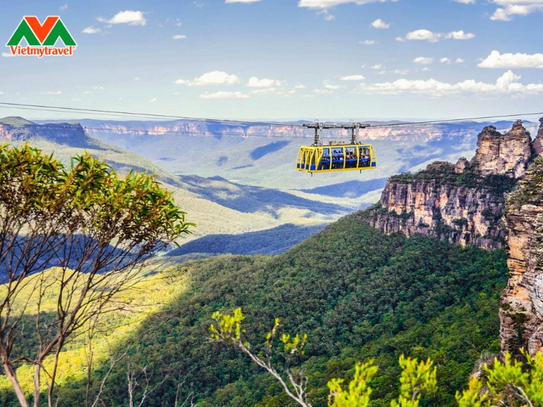 Địa danh Blue Mountain di sản thiên nhiên thế giới