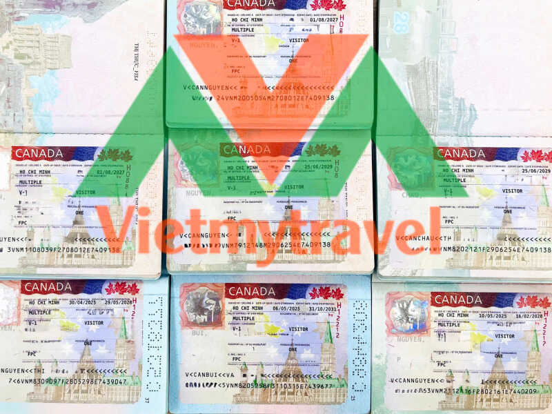 Lệ phí xin visa Canada mới nhất