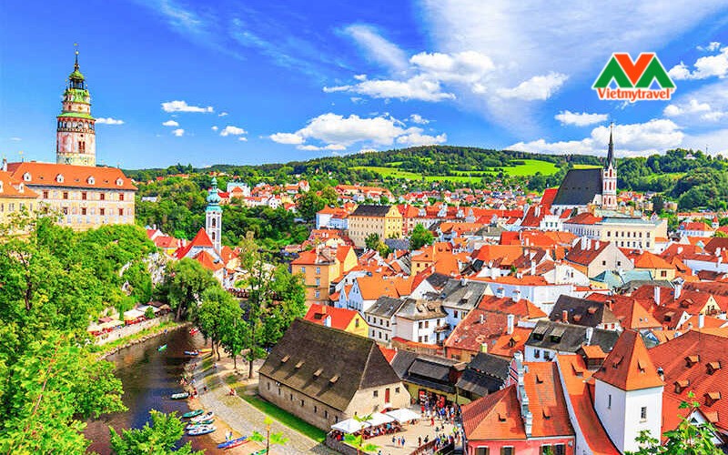 Khu phố cổ Český Krumlov